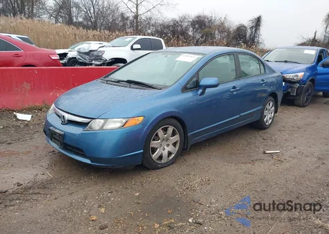 2007 Honda Civic Lx z USA, uszkodzony, nr VIN 1HGFA16507L021053